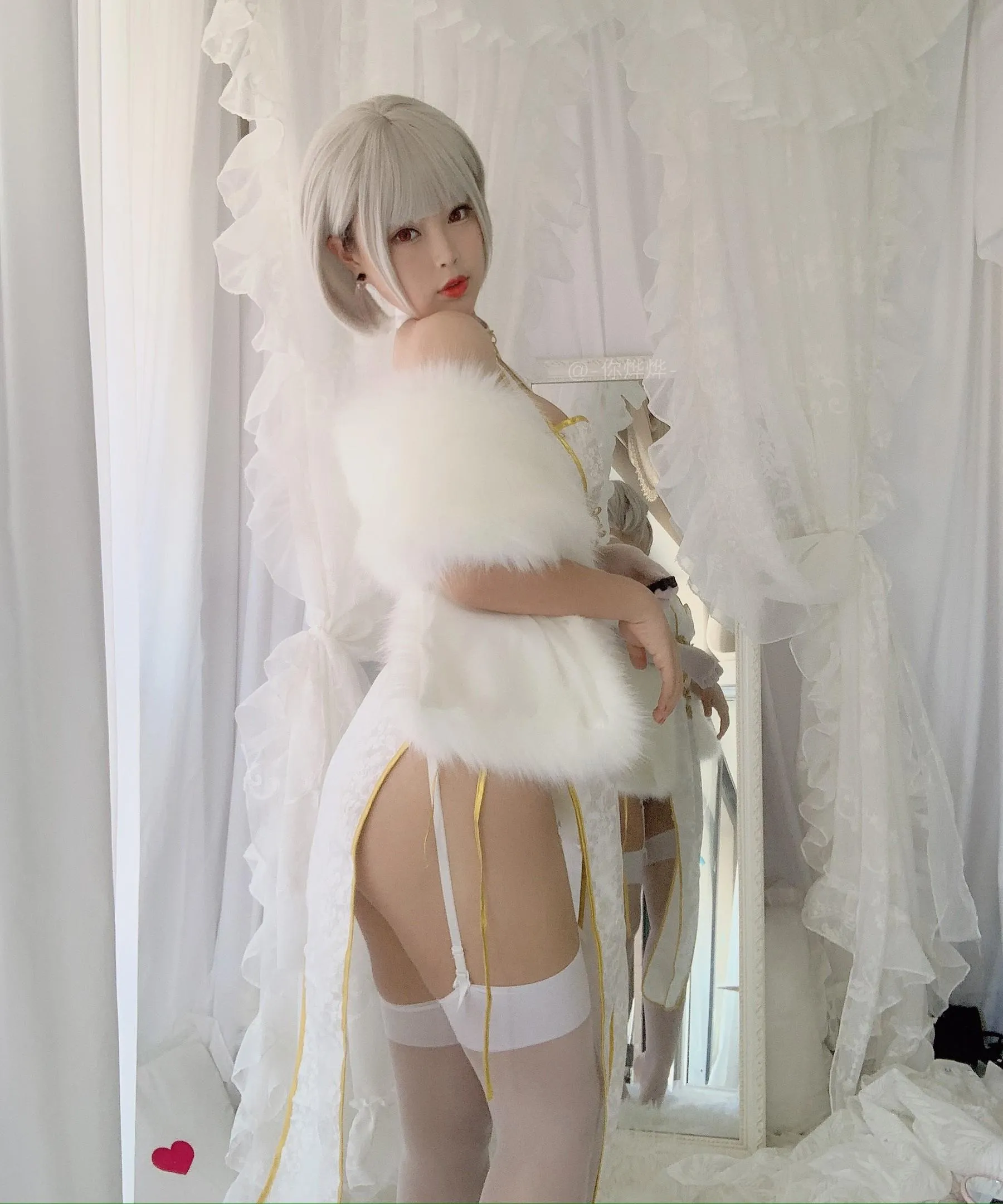 白烨 – NO.12 白旗袍 [41P]插图6
